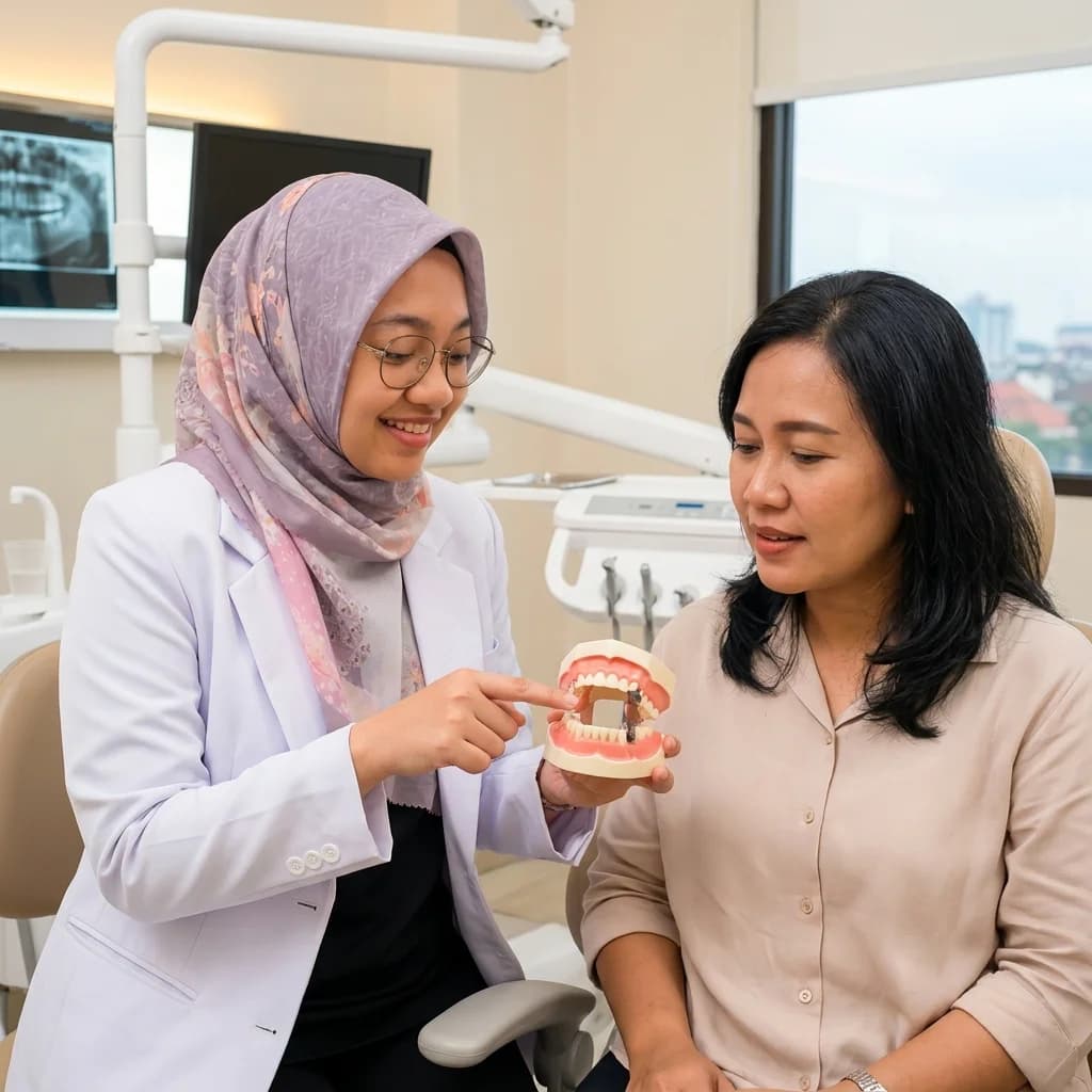 Mau Pasang Gigi Palsu? Pahami Beda Akrilik, Valplast, dan Frame Logam Sebelum Memilih
